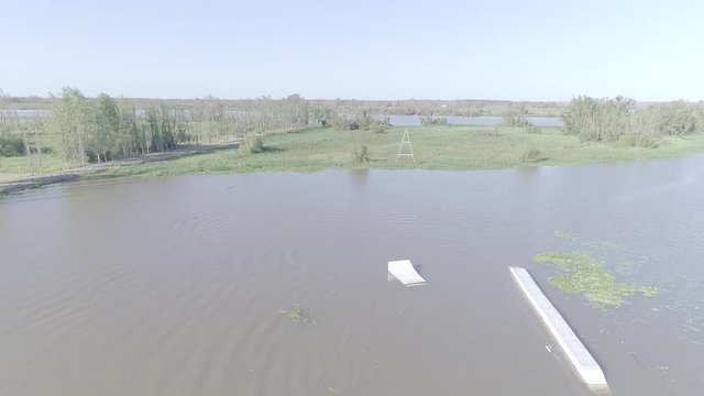 vista aerea en wake park
