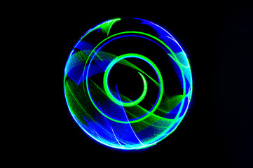 Abstract background with circles