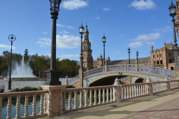 The beautiful Seville, in Andalusia, Spain