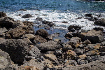 An den Klippen von Bermeo in Nordspanien.