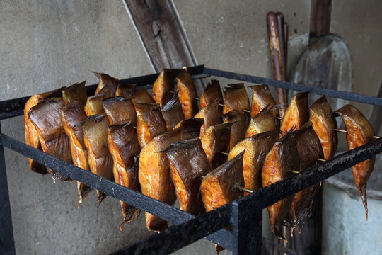 Heilbutt - Fisch - R&auml;ucherfisch - Hornhecht