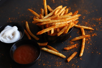 Peri peri fries
