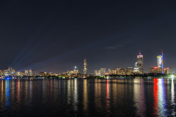 Naklejka premium Boston Skyline