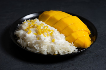 mango and sticky rice