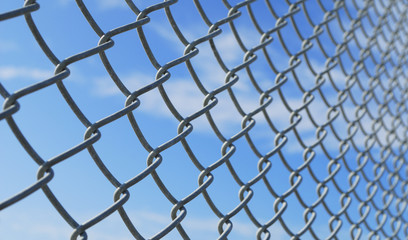 chain link fence