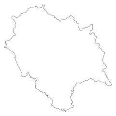 Himachal Pradesh. Map of India. Region India.