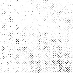 Pattern Grunge Texture Background, Black Abstract Dotted Vector, Old Halftone Overlay Monochrome