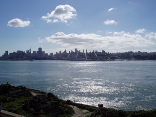 San Francisco from Alcatraz Island