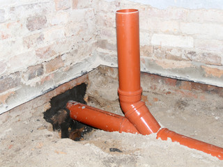 Rohrleitung f&uuml;r Abwasser