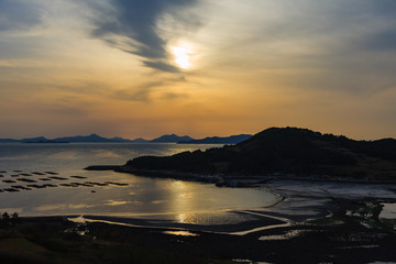 Cheongsan Island and Yellow Sea