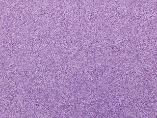 Background sequin. Light violet sparkle background. Holiday abstract glitter background with blinking lights. Fabric sequins in bright colors. Fashion fabric glitter, sequins. 