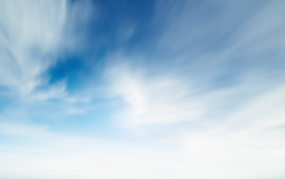 Summer sky and clouds natural background