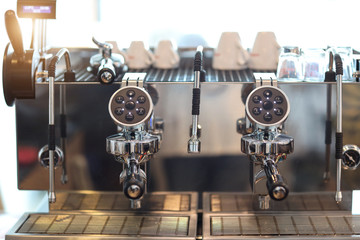 coffee maker machine for barista in coffee shop