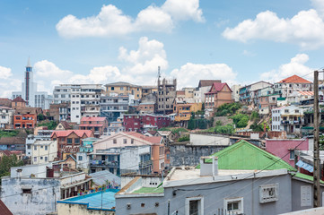Cityscape of Antananarivo, Madagascar