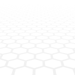 3D background with hexagonal shapes