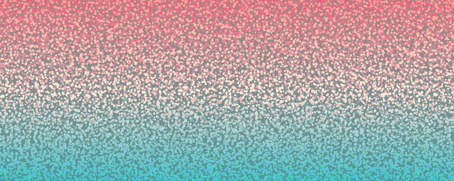 Holographic grunge colorful gradient dot vector backdrop texture