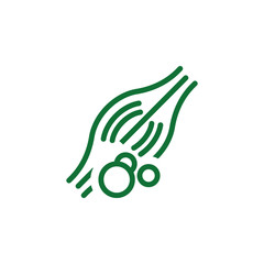 Vitamin, muscle green icon. Element of vitamin icon. Thin line icon for website design and development, app development. Premium icon