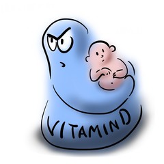 Vitamin D protects little baby