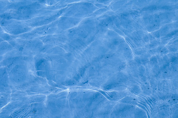 Blue Water Surface Texture Background