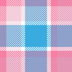 Plaid or tartan vector is background or texture in many color