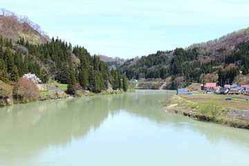 金山町　風景