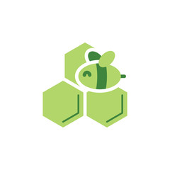 save the world, honeycomb colored icon. Elements of save the earth illustration icon. Signs and symbols can be used for web, logo, mobile app, UI, UX