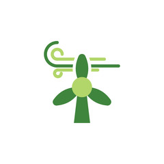 save the world, wind turbine colored icon. Elements of save the earth illustration icon. Signs and symbols can be used for web, logo, mobile app, UI, UX