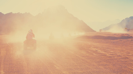 motorcycle safari Egypt! © erainbow