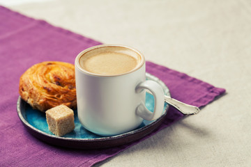 Coffee break set up