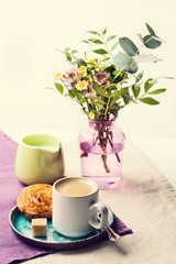 Coffee break set up