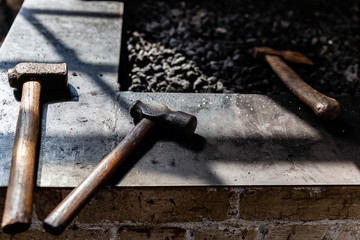 Hammers and forge