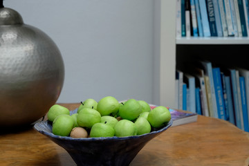 Stillleben mit Obstschale