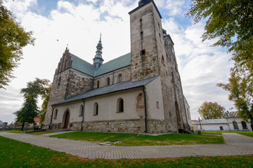Naklejka premium Kolegiata w Opatowie