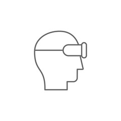 3d technology icon. Element of 3d printing icon. Thin line icon for website design and development, app development. Premium icon