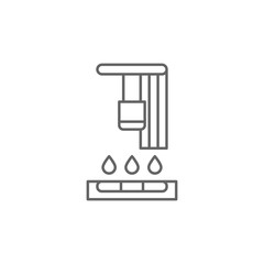 Multi, 3d printing icon. Element of 3d printing icon. Thin line icon for website design and development, app development. Premium icon