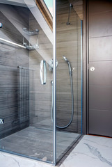 Istanbul, Turkey, 19 March 2015: Interior of the modern bathroom