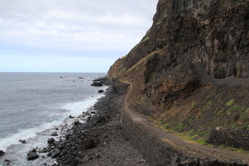 Malerische Küstenwanderung von Ponta do Sol nach Cha de Igreja, Kap Verden