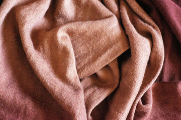 Fabric textile texture for background close-up, background to insert text or design