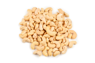 Cashew isolated on white background