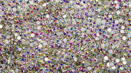 Crystals ab as a background.