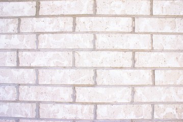 White brick wall