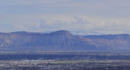 view of mountains