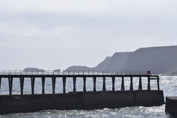 Obraz premium Pier in whitby