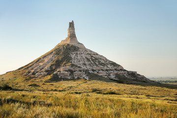 Chimney Rock National Historic Site, western Nebraska, USA