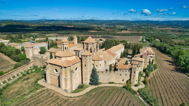 Monestir de Poblet Monasterio de Poblet Ruta del Cister Conca de Barbera Tarragona Catalonia Spain