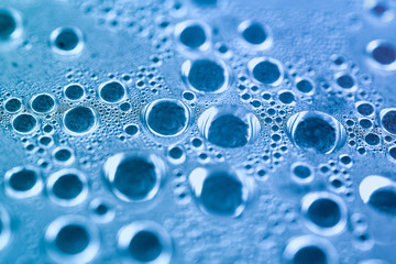 Water drops macro shot. Condensate