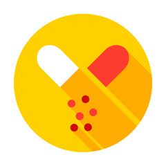 Open Capsule Circle Icon