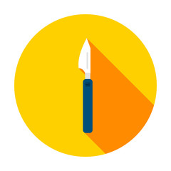 Scalpel Circle Icon