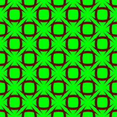 Dark pattern on light green background. Seamless pattern. Abstract vector.