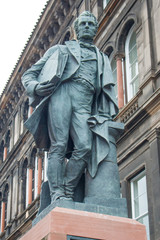 William Henry Playfair Monument Princes Street Garden Edinburgh Scotland
